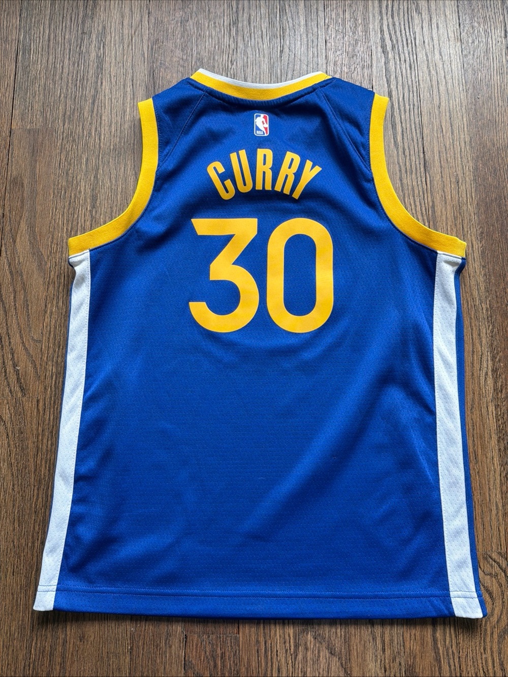 Steph Curry Nike Golden State Warriors Blue Youth Basketball Jersey - Picture 2 of 6